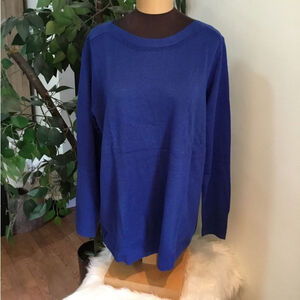 Apt 9 long sleeve sweater Woman's size XXL pull over crewneck sparkly